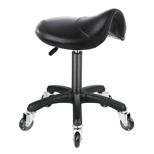 Saddle Stool - Black (LS)